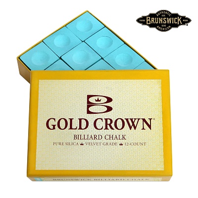 Мел Brunswick Gold Crown Green 12шт.
